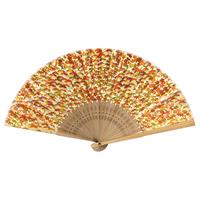 Folding Fan - Yuzen Paper, CZM-6277: Saikan Sanyu, Autumn