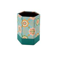 Foldable Hexagonal Cace - Shokko Pattern