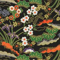 Hand-Dyed Yuzen Paper (Pattern area: 500 x 635 mm) No.18-2