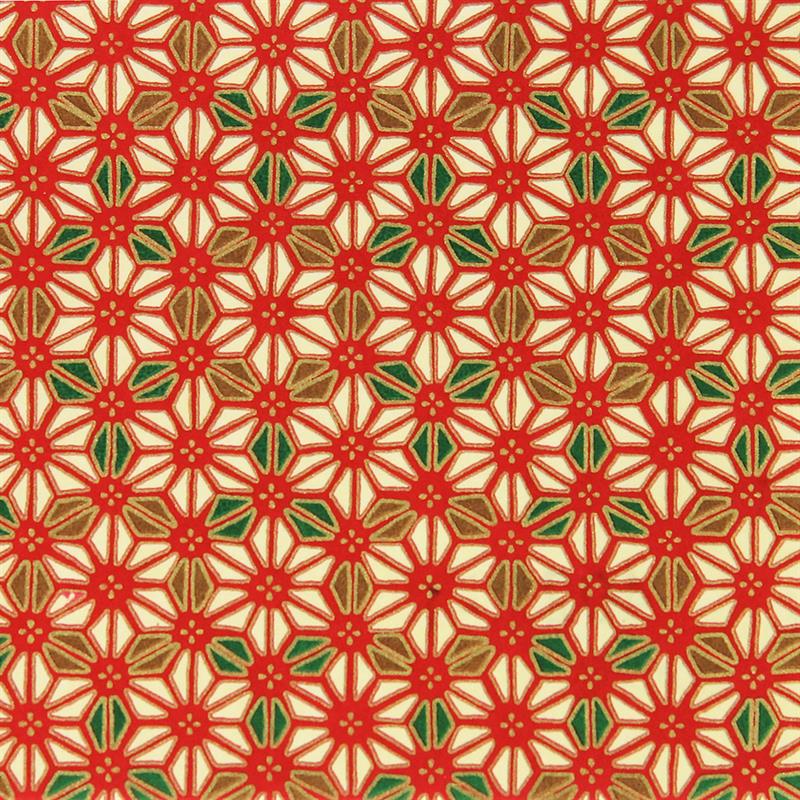 Hand-Dyed Yuzen Paper (Pattern area: 500 x 635 mm) No.21-1