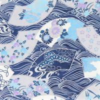 Hand-Dyed Yuzen Paper (Pattern area: 500 x 635 mm) No.26-4