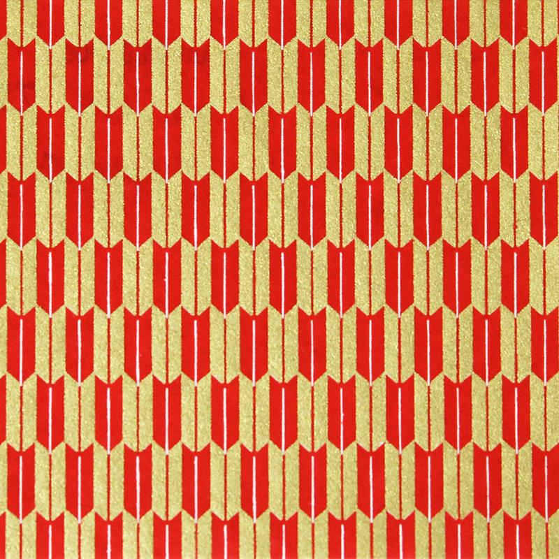 Hand-Dyed Yuzen Paper (Pattern area: 500 x 635 mm) No.28-1