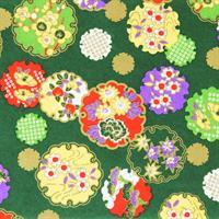 Hand-Dyed Yuzen Paper (Pattern area: 500 x 635 mm) No.30-2