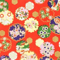 Hand-Dyed Yuzen Paper (Pattern area: 500 x 635 mm) No.30-3