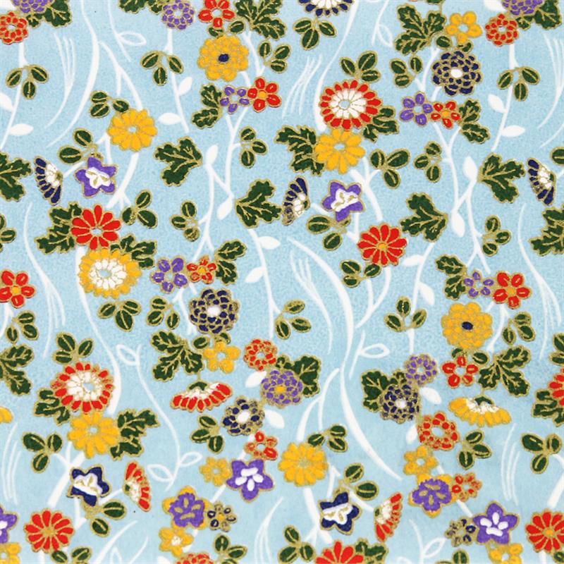 Hand-Dyed Yuzen Paper (Pattern area: 500 x 635 mm) No.34-3