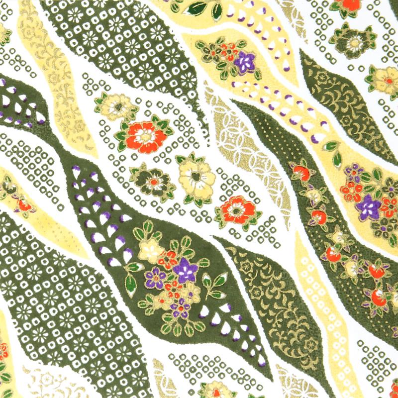 Hand-Dyed Yuzen Paper (Pattern area: 500 x 635 mm) No.43-4