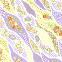 Hand-Dyed Yuzen Paper (Pattern area: 500 x 635 mm) No.43-7