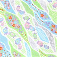 Hand-Dyed Yuzen Paper (Pattern area: 500 x 635 mm) No.43-8