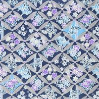 Hand-Dyed Yuzen Paper (Pattern area: 500 x 635 mm) No.44-3