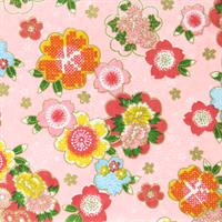 Hand-Dyed Yuzen Paper (Pattern area: 500 x 635 mm) No.49-1
