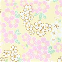 Hand-Dyed Yuzen Paper (Pattern area: 500 x 635 mm) No.53-4