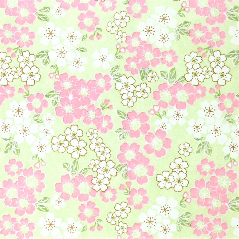 Hand-Dyed Yuzen Paper (Pattern area: 500 x 635 mm) No.54-3