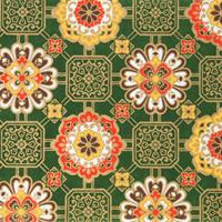 Hand-Dyed Yuzen Paper (Pattern area: 500 x 635 mm) No.57-4