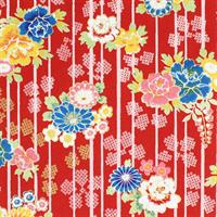 Hand-Dyed Yuzen Paper (Pattern area: 500 x 635 mm) No.61-3