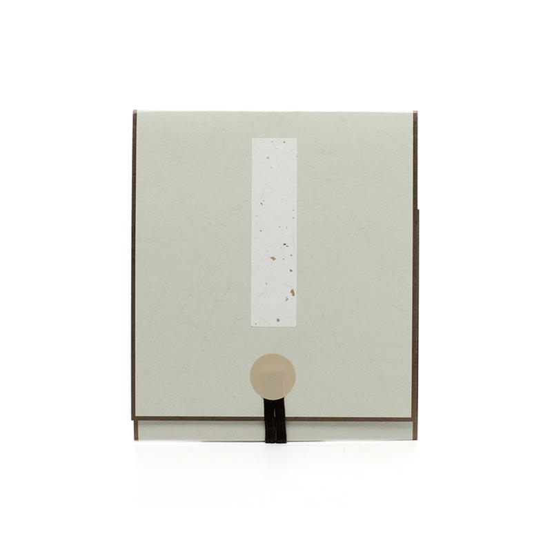 Folding Hanging Scroll for Shikishi Paperboard (Sunshoan-size) (Green)