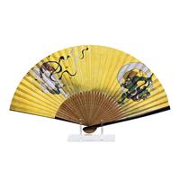 Folding Fan with “Wind and Thunder Gods” by Sotatsu