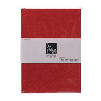 Lacquer Paper Hardcover Notebook (B6,Red)