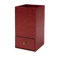 Lacquer Paper Pen Stand (Red)