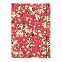 Yuzen Paper Japanese-bound Notebook (Small) No. 4040-2