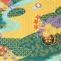 手染友禅紙 （A4判） No.17-4