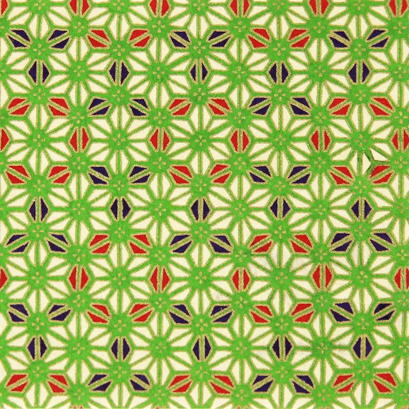 手染友禅紙 （菊半裁判） No.21-3