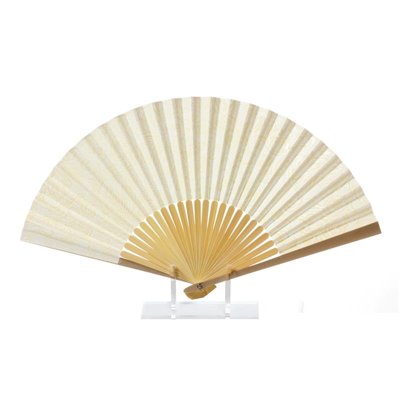 Folding Fan - Lacquer Paper (White)