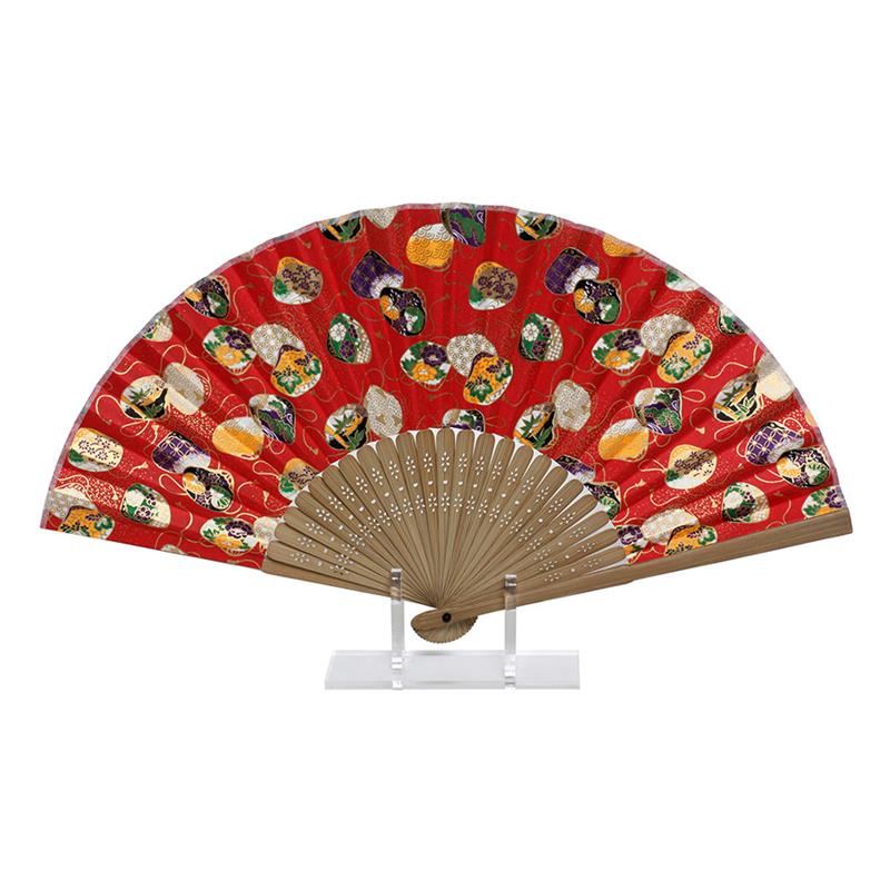 Folding Fan - Yuzen Paper 4058-2