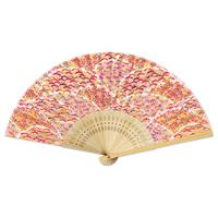 Folding Fan - Yuzen Paper, CZM-6269: Saikan Sanyu, Spring