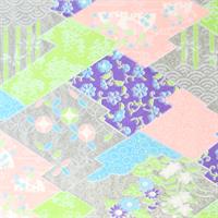 Hand-Dyed Yuzen Paper (Pattern area: 500 x 635 mm) No.20-6