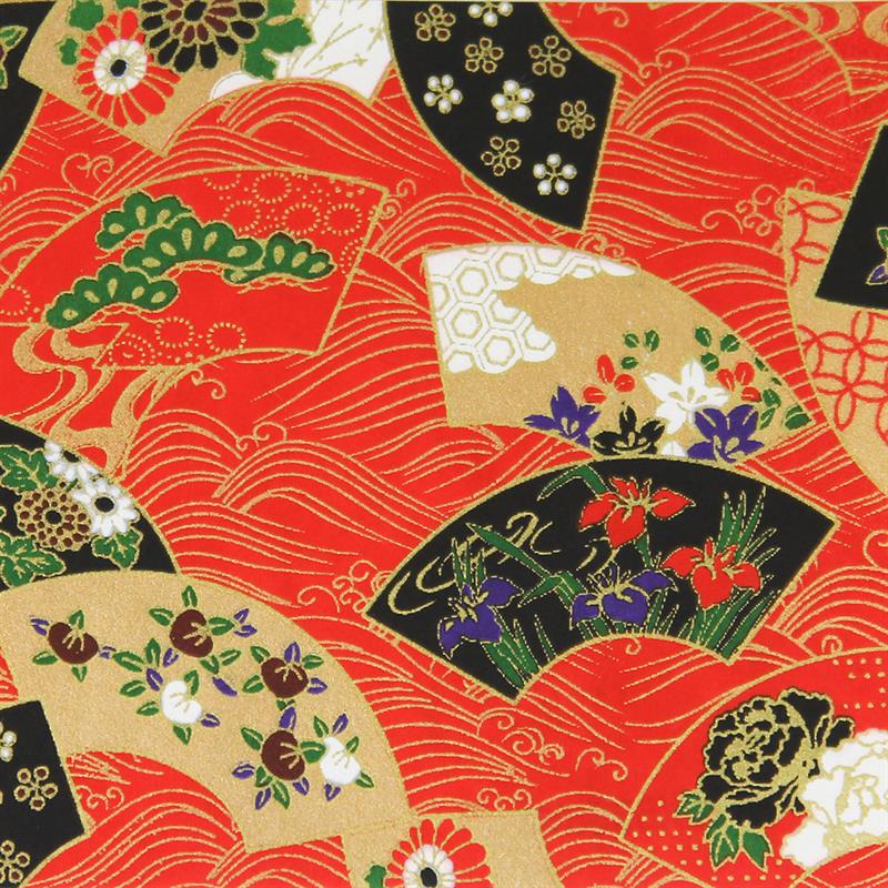 Hand-Dyed Yuzen Paper (Pattern area: 500 x 635 mm) No.26-1