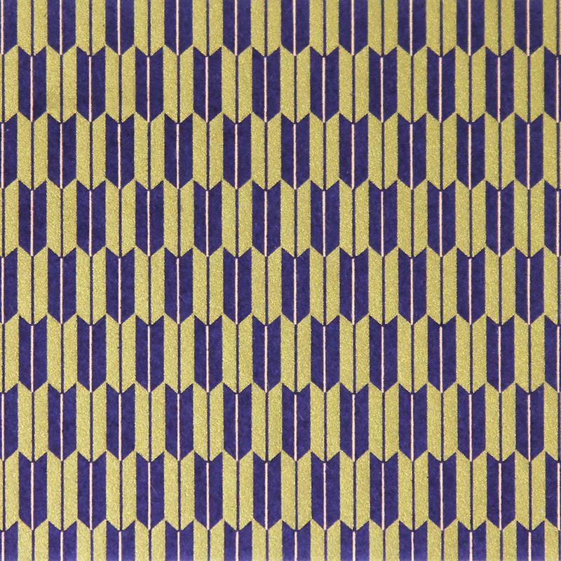 Hand-Dyed Yuzen Paper (Pattern area: 500 x 635 mm) No.28-2