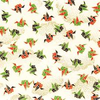 Hand-Dyed Yuzen Paper (Pattern area: 500 x 635 mm) No.32-3