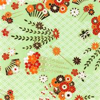 Hand-Dyed Yuzen Paper (Pattern area: 500 x 635 mm) No.35-3