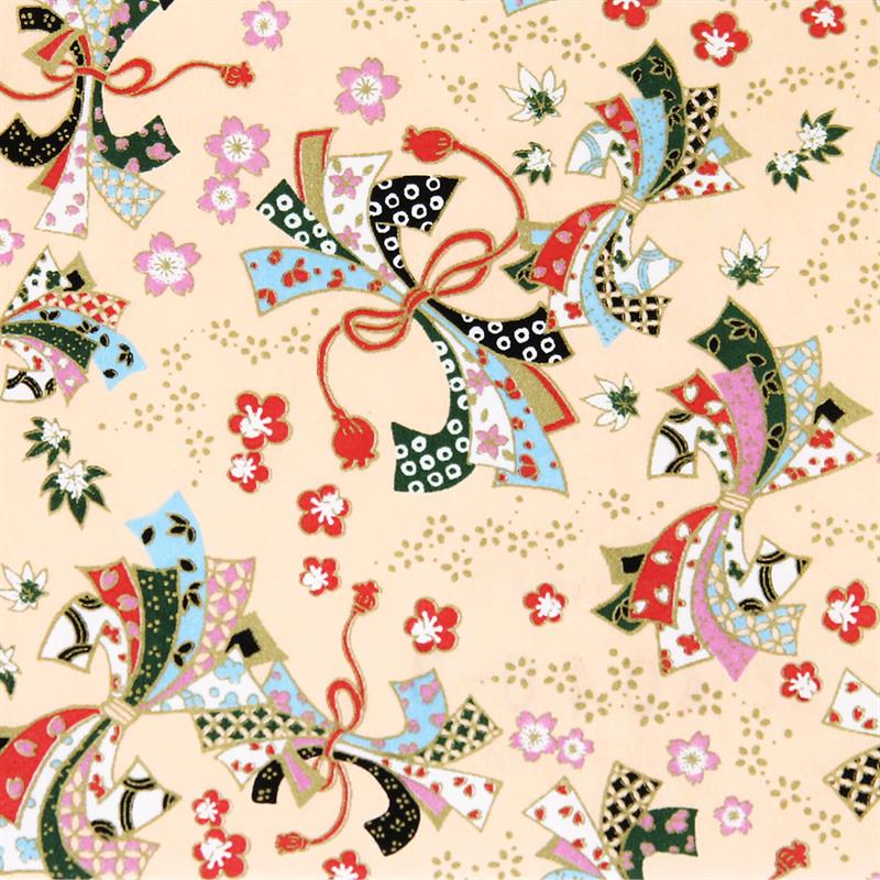 Hand-Dyed Yuzen Paper (Pattern area: 500 x 635 mm) No.40-3