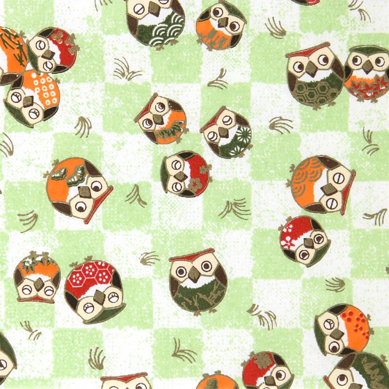 Hand-Dyed Yuzen Paper (Pattern area: 500 x 635 mm) No.42-1