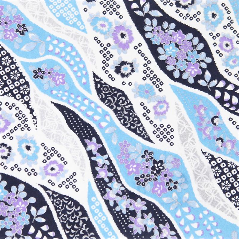 Hand-Dyed Yuzen Paper (Pattern area: 500 x 635 mm) No.43-5