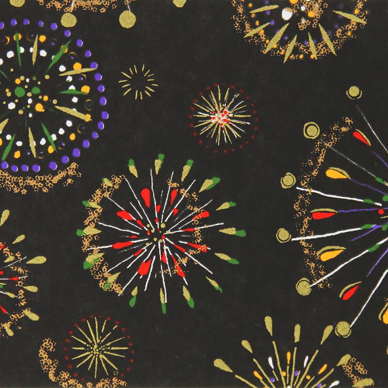 Hand-Dyed Yuzen Paper (Pattern area: 500 x 635 mm) No.46-2
