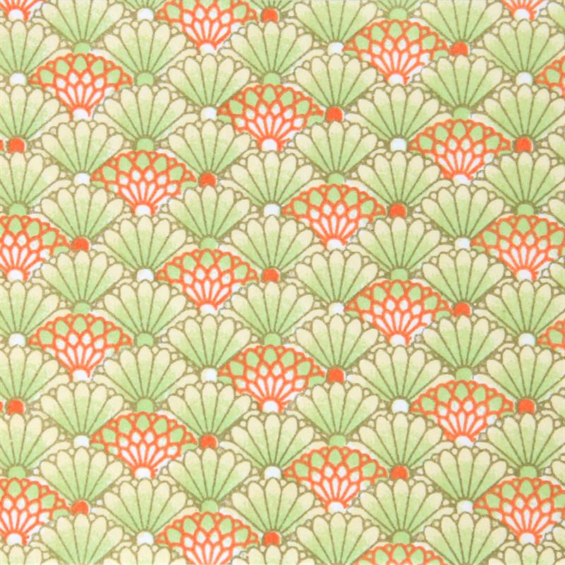 Hand-Dyed Yuzen Paper (Pattern area: 500 x 635 mm) No.52-1