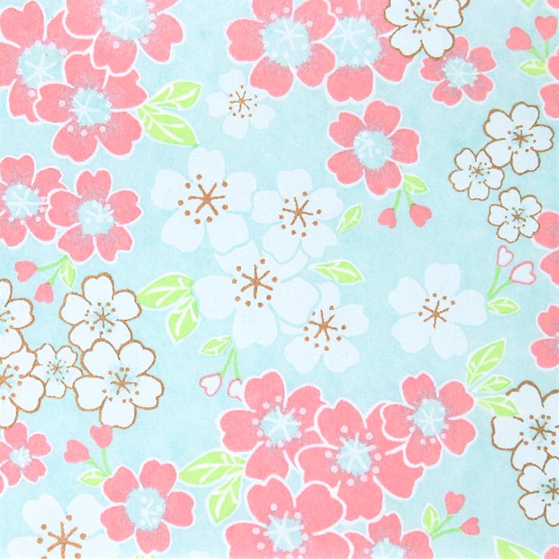 Hand-Dyed Yuzen Paper (Pattern area: 500 x 635 mm) No.53-2