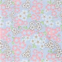 Hand-Dyed Yuzen Paper (Pattern area: 500 x 635 mm) No.54-5