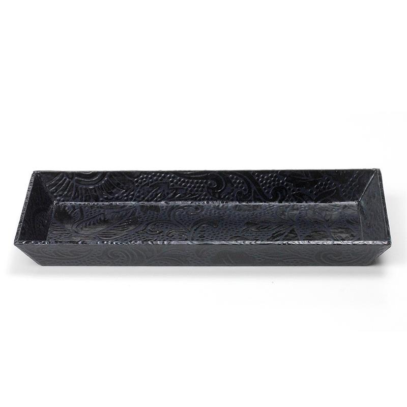 Lacquer Paper Pen Tray (BLack)